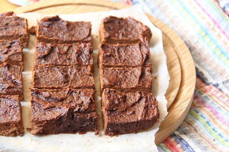 Fudgy Sweet Potato Brownie Slices