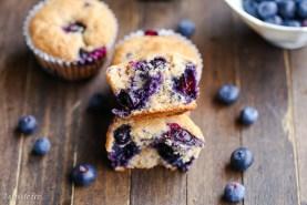 Vegan Blueberry Muffins