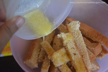 Cinnamon Sugar Bread Crust Treats, Leftover Cinnamon Sugar Breadsticks Recipe