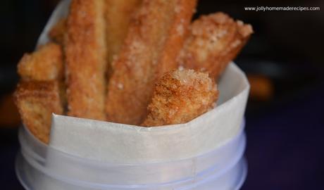 Cinnamon Sugar Bread Crust Treats, Leftover Cinnamon Sugar Breadsticks Recipe