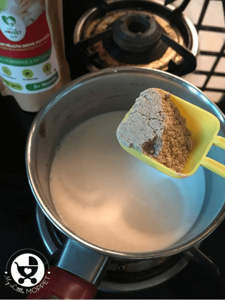 Multigrain Mango Milkshake for Toddlers