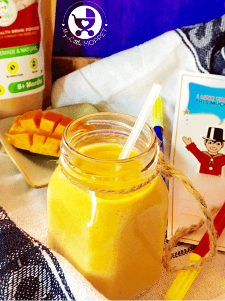 Multigrain Mango Milkshake for Toddlers