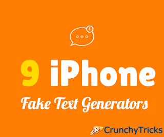 Top 9 iPhone Fake Text Message Generator Tools