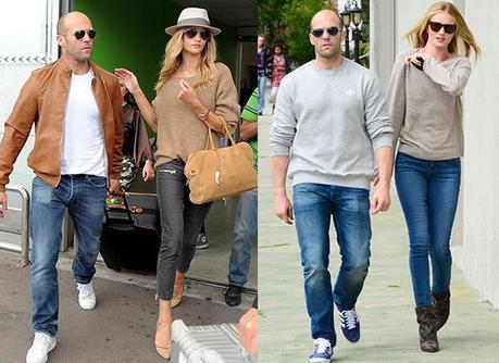 jason stratham and fiancee twinning