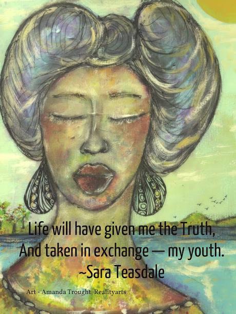 Quote Wednesday - Sara Teasdale - and news