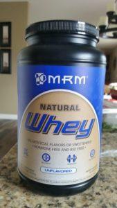 Protein Powder Review – MRM Natural Whey (highest rating to date)