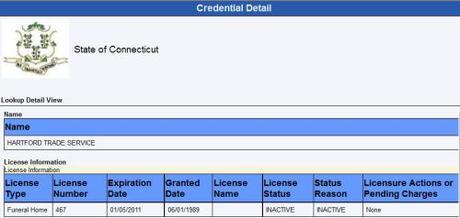 Hartford Trade Service inactive license1