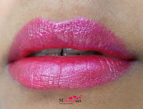 Lakme Absolute Lip Shimmer – Wine Gleam // Review, Swatches, On my Lips