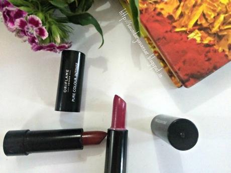 Oriflame Pure Colour Intense lipstick: Fabulous Fuchsia, Forest Berries