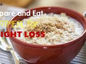 Prepare Oatmeal Weight Loss