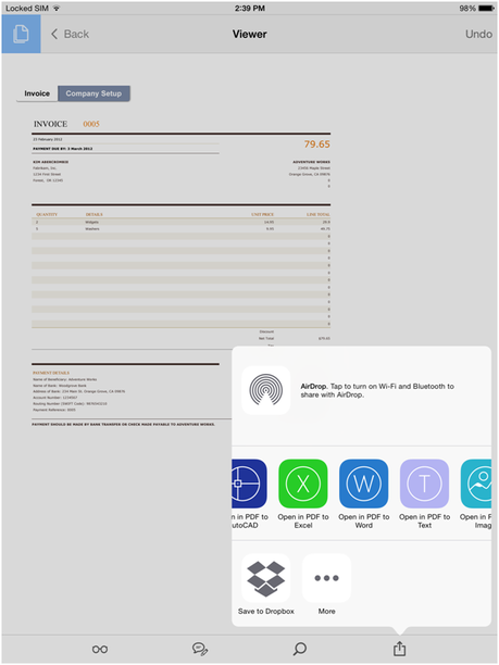 How to Convert Your Invoices on the Go