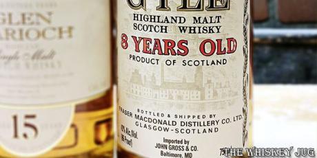 Glen Gyle 8 Years Label