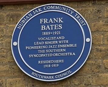 #plaque366 Frank Bates Jazz Singer