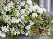 White Floral Arrangement with Beautiful Greenery
