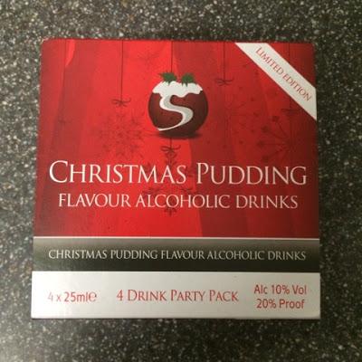 Today's Review: Christmas Pudding Flavour Alcoholic Drinks