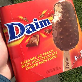 daim ice cream sticks