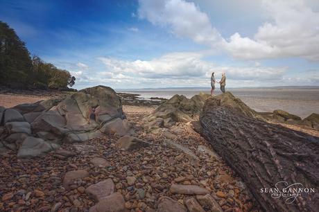 Engagement Photographer Bristol - Pre Wedding Shoot on a Beach near Bristol