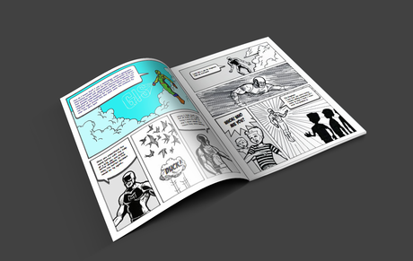 The Amazing Map Man coloring book
