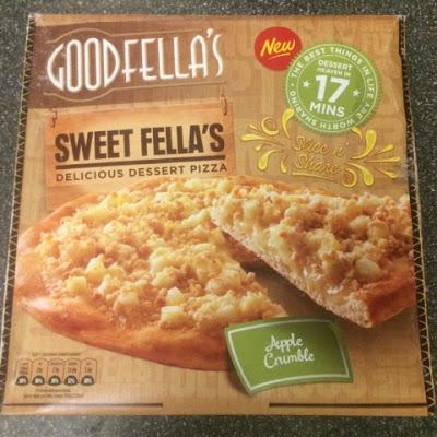 Today's Review: Goodfella's Sweet Fella's Apple Crumble Pizza