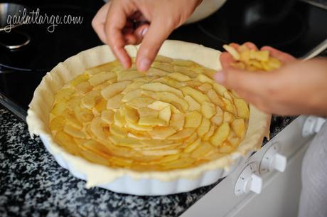 Paulo's homemade tarte de maça