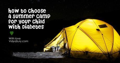 How to Choose a Summer Camp for Your Child with Diabetes