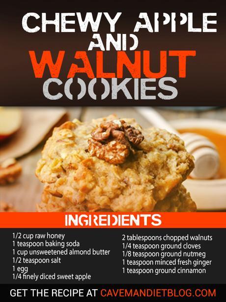 Paleo Dessert Cookies Image with Ingredients