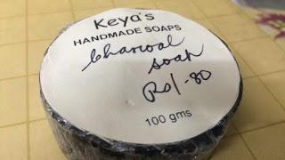 Keya Bath And Body Work's Handmade Charcoal Soap Review!