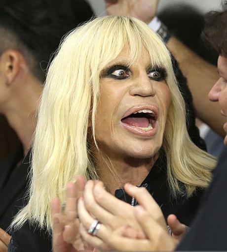 Donatella Versace, 61, in 2016