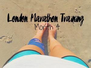 London Marathon Training month 4