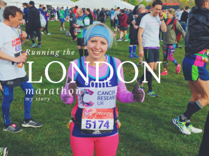 Running the london marathon 2016