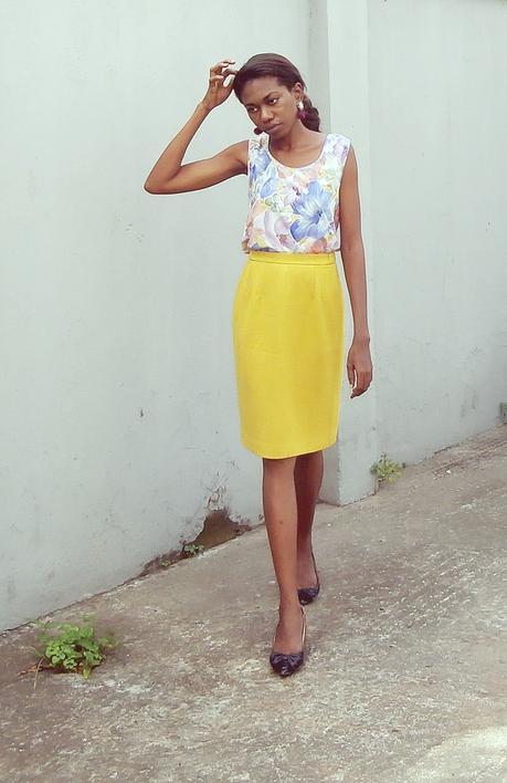 Work Style: Yellow Skirt!