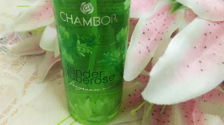 Chambor Tender Tuberose Fragrance Mist Review
