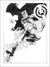 Uncanny Avengers #11 - Steranko Variant Black and White
