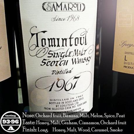 Samaroli Tomintoul 1967 Review