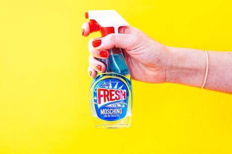 Amy Havins of Dallas Wardrobe talks about the Moschino perfume that comes in the windex bottle. 