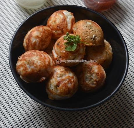 Quick Vegetable Appe Recipe, How to make Vegetable Paddu Recipe