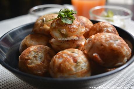 Quick Vegetable Appe Recipe, How to make Vegetable Paddu Recipe