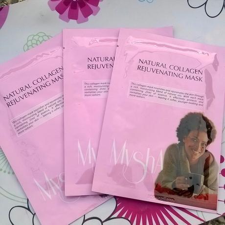 Beauty Review // Mysha Natural Collagen Rejuvenating Mask