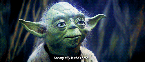 …Use the Force yoda star wars