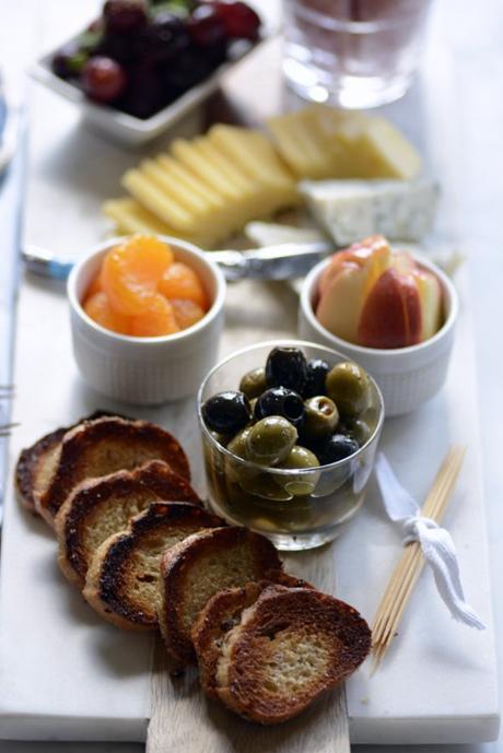 breakfast nibbles tray