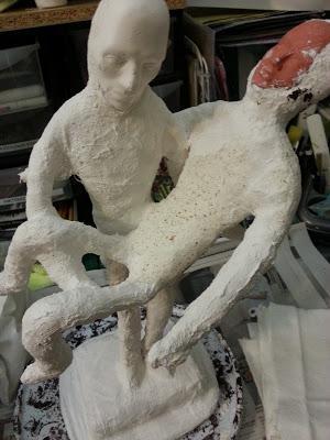 Amanda Trought Art Sculpture - Work in progress - sneak peak
