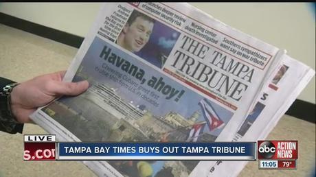 Dear Tampa Tribune: many will miss you