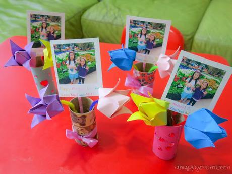 Creativity 521 #91 - Origami Tulips for Mother's Day