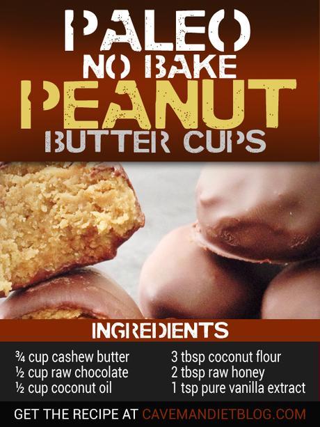 Paleo Dessert Recipes Chocolate Peanut butter cups ingredient image