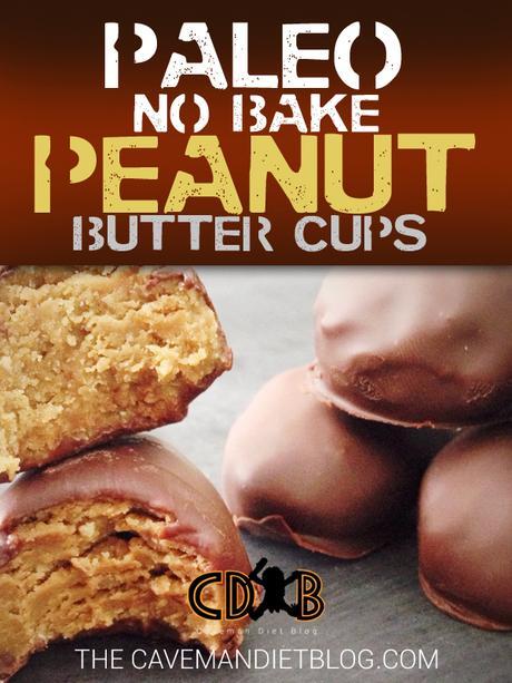 Paleo Dessert Recipes Chocolate Peanut butter cups main image