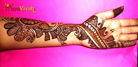 punjabi mehndi designs 8