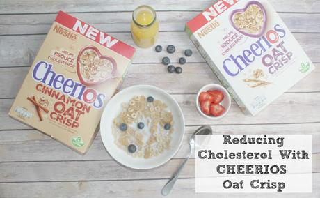 Start The Day Right & Help To Lower Cholesterol With CHEERIOS Oat Crisp