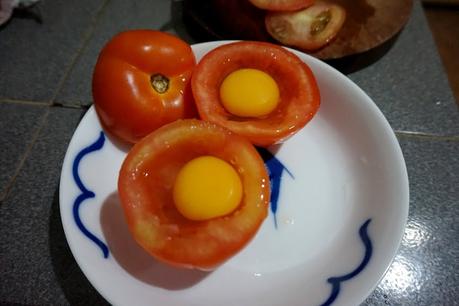Tomato Cup Egg with Philips Air Fryer