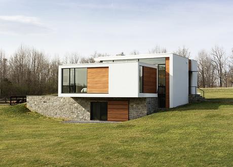 Exterior facade of the Rappahannock County house