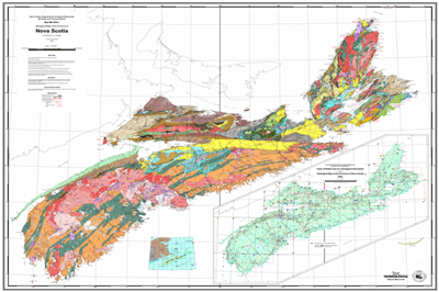 Geological Map of Nova Scotia